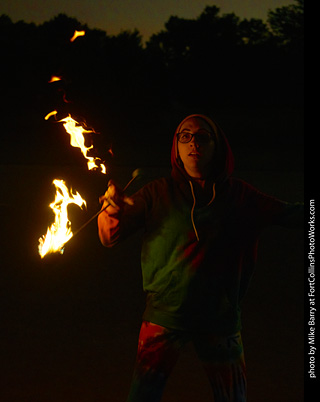 World Hoop Day 2019 - Fire Performer #11