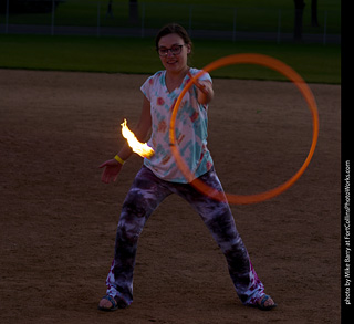 World Hoop Day 2019 - Fire Performer #12