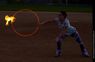 World Hoop Day 2019 - Fire Performer #12