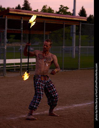 World Hoop Day 2019 - Fire Performer #13