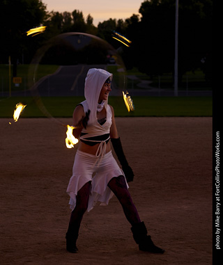 World Hoop Day 2019 - Fire Performer #13