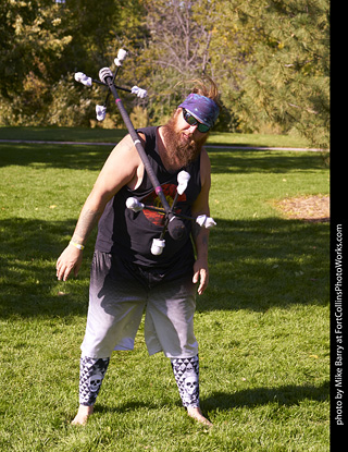 World Hoop Day 2019 - Fire Performer Scooby