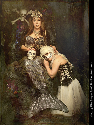 Mirelle and Aryn - Halloween shoot