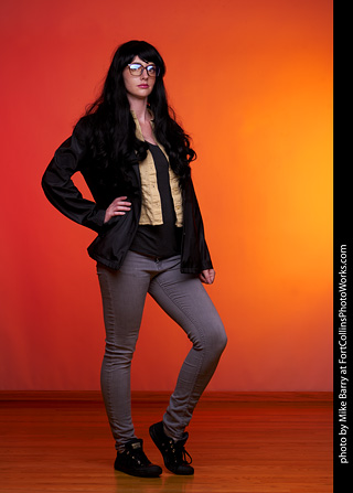 Ashley as Richie Tozer from It shoot