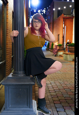 Hannah model shoot