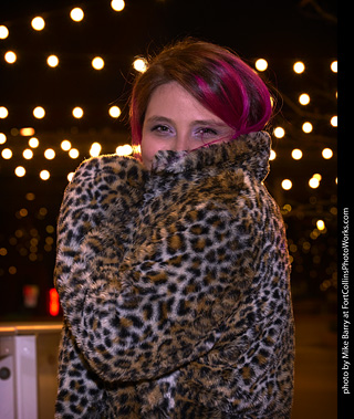 Night in Old Town Model Shoot - Mollie