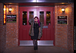 Night in Old Town Model Shoot - Mollie