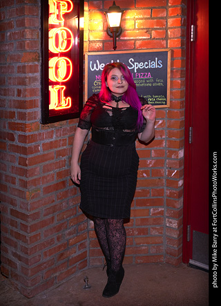 Night in Old Town Model Shoot - Mollie