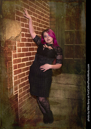 Night in Old Town Model Shoot - Mollie