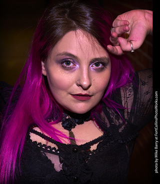 Night in Old Town Model Shoot - Mollie