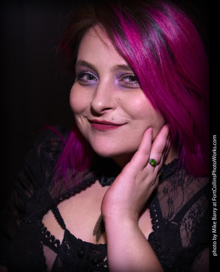 Night in Old Town Model Shoot - Mollie