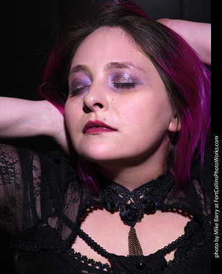 Night in Old Town Model Shoot - Mollie