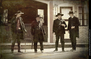 Gunfight at the OK Corral in Tombstone, AZ