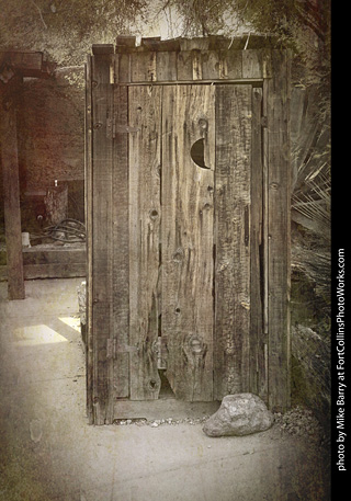 Old Tucson Outhouses
