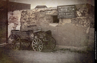 Vehicles in Old Tucson