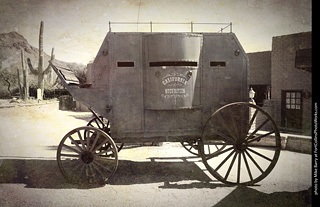 Vehicles in Old Tucson