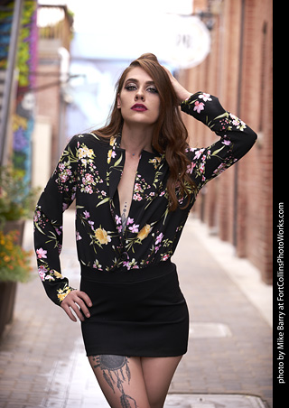 Grace Model Shoot in Old Town