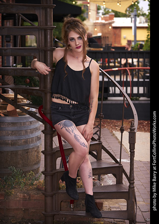 Grace Model Shoot in Old Town