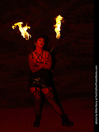 Kayla - Fire Performer