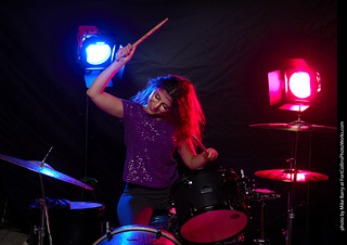 Mirna on Drums