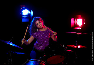 Mirna on Drums