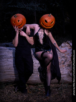 Jack-O-Lantern Head shoot