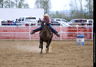 Never Summer Rodeo - Barrel Racing