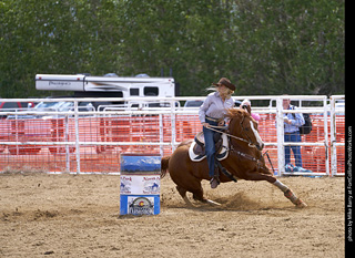 Never Summer Rodeo - Barrel Racing