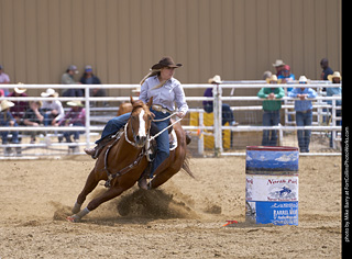 Never Summer Rodeo - Barrel Racing