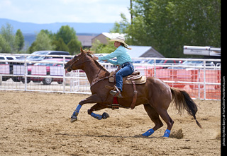 Never Summer Rodeo - Barrel Racing