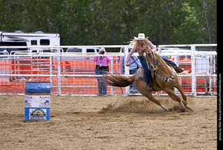 Never Summer Rodeo - Barrel Racing