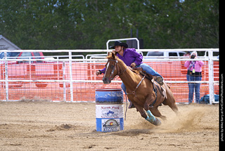 Never Summer Rodeo - Barrel Racing