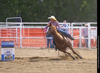 Never Summer Rodeo - Barrel Racing