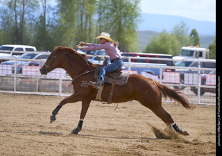 Never Summer Rodeo - Barrel Racing