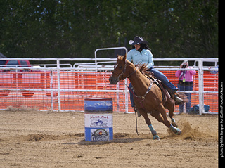 Never Summer Rodeo - Barrel Racing