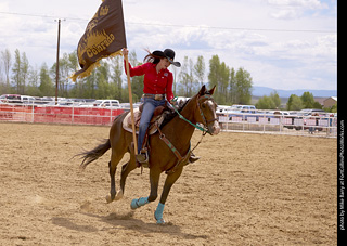 Never Summer Rodeo - Flag Riders