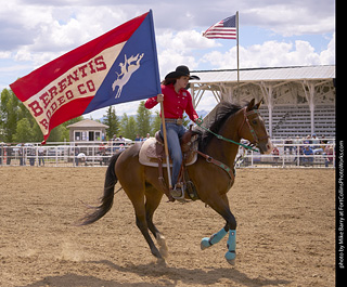 Never Summer Rodeo - Flag Riders