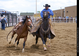 Never Summer Rodeo - Saddle Bronc Riding