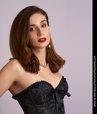 Bahareh corset model shoot