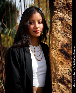 Sydnee in The Rock Garden