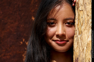 Sydnee in The Rock Garden