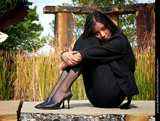 Sydnee in The Rock Garden