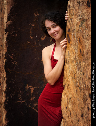 Tamara in The Rock Garden