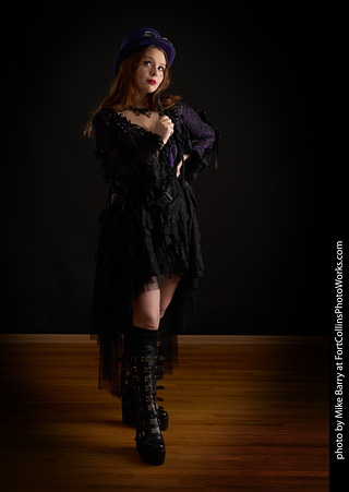 Steampunk Model Shoot with Brenna