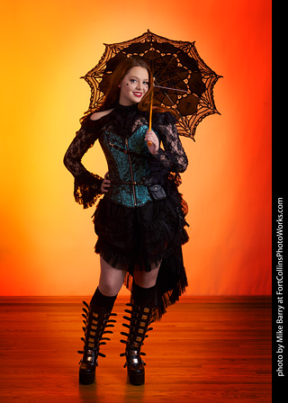 Steampunk Model Shoot with Brenna