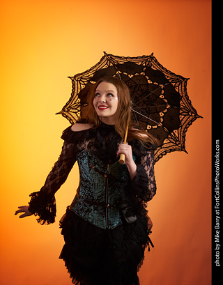 Steampunk Model Shoot with Brenna