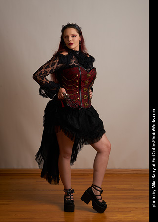 Brenna at the Halloween shoot