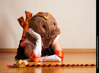 Nova at the Halloween shoot