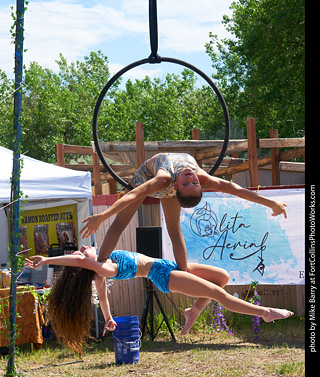 Colorado Medieval Festival - Olita Aerial