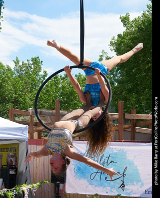 Colorado Medieval Festival - Olita Aerial